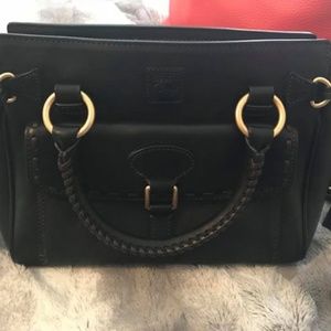 Black Florentine Medium Front Pocket Satchel SOLD